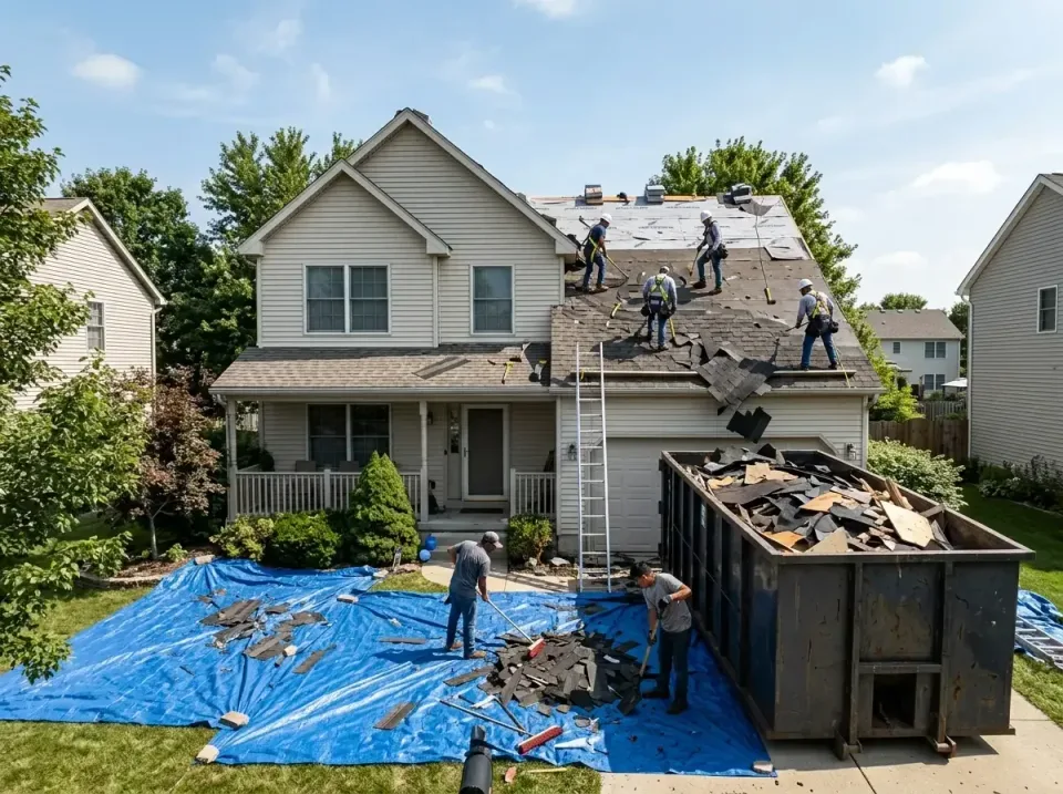 roof-replacement-debris-remova-004 — frequently asked questions, Cheapest Dumpster Rentals in El Cerro Mission, NM